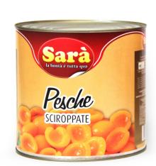  Peach es in  syrup  high quality
