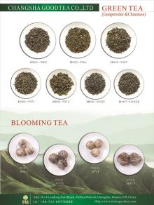 Handmade flowered blooming tea