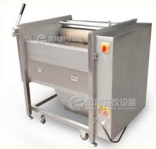 MSTP-80 soft and hard/soft brushes purple sweet potato washer and peeler machine