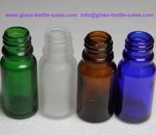Amber,Blue,Green,Clear Frost Essential Oil Glass Bottle With Dropper