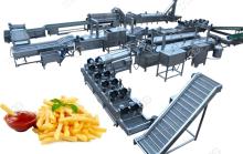 Automatic French Fries Making Production Line