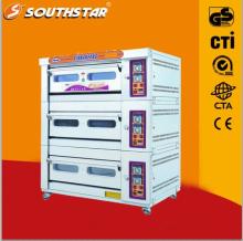 Common gas deck oven with 9 trays