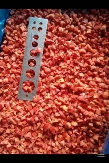 frozen  red  pepper diced