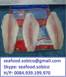 Pangasius red meat on