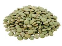 dried green lentils export lentils