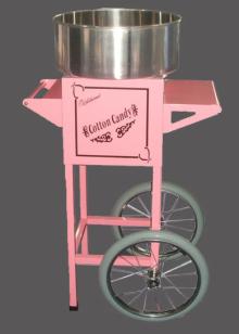 Small Business Using Electric Cotton Candy Machine