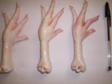 frozen chicken feet