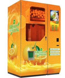 24h Self Service Automatic Fresh Orange Juice Vending Machine
