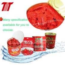 Canned tomato paste ketchup for Nigeria