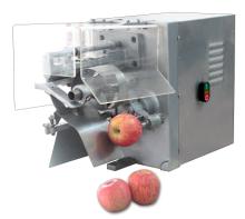 Apple peeling and coring machine