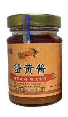  crab   roe  sauce