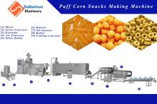 corn puff  snack s  processing   line 