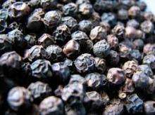 quality dried black pepper