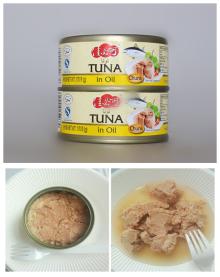 Canned tuna chunk meat in oil 170g
