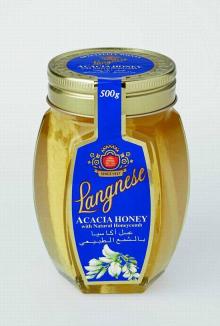 500g Clear Glass Honey Jar With Lid