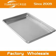 Bakware industiral eco-friendly and disposable aluminum flat sheet  pan /baking sheet  pan 
