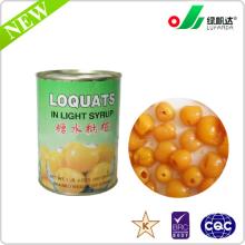 CANNED LOQUATS IN GOOD QUALITY