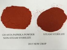 steam sterilize paprika powder