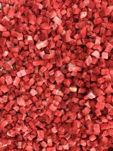 Freeze dried strawbery dices FD strawberry dices from China