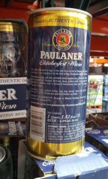 Budweiser Beer,Paulaner Beer