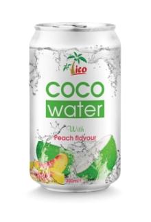 Peach Flavour Coconut Water