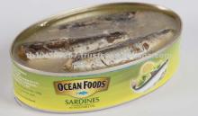CANNED SARDINES IN VEGETABLE OIL
