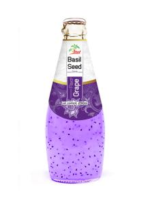 290ml Grape Flavour Basil Seed Drink