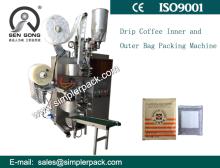 Drip Coffee Packaging Machine with Outer Envelop for Italy Espresso Coffee