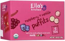 Baby Food/ Ella's Kitchen Puffits Raspberry & Vanilla