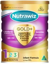 Nutrawiz Gold + infant formula 900g Australian Made Premium Baby Milk Powder