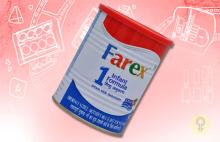 Wockhardt Farex Milk Powder for Sale 400g Arabic Text