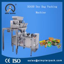 Automatic  Ziplock   Bag  Filling and Sealing Machine Pre-made  Bag  for Food Package