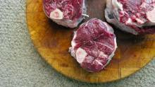 frozen Bear Meat