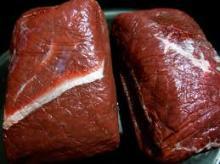 Frozen Elk Meat