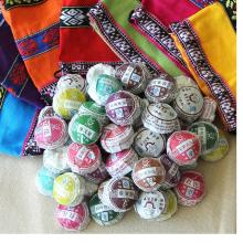Mini herbal Puer Tuocha,12 different flavors