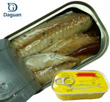 125g*50 Canned mackerel fillet in Oil Manufacturer