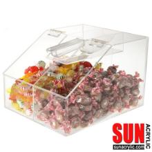 Clear Acrylic Candy Storage Container with Lid wholesale