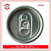 200 SOT aluminum easy open end 50mm can lid for canned drinks