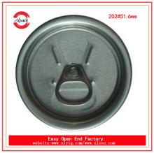 Hot sell 202 RPT beverage easy open end for juice can packing