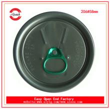 Hot Sale Aluminum 206#RPT 57mm Easy Open Pull Tab Cap For Beverage Can
