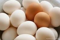 Fresh White & Brown Chicken Eggs
