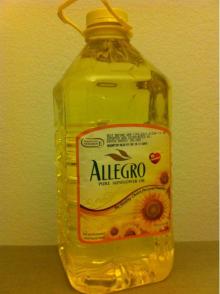 Refined sunflower oil. Grade A