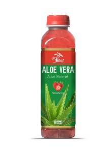 500m Strawberry Aloe Vera Drink