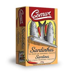 Spicy Sardines in Oil 120gr.