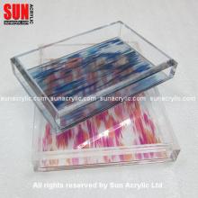 Small lucite  fruit   tray 