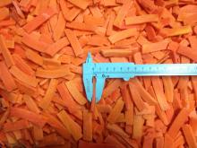 new crop 2016 Frozen Carrot Dice, Slice, IQF Carrot strips