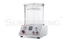 Plastic package leak tester