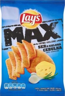 LAY'S 28g MAX  Cheese  and Green  Onion  Chips
