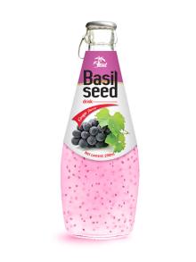 290ml Grape Basil Seed Drink