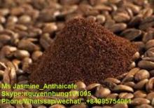 Instant coffee powder with bitter taste